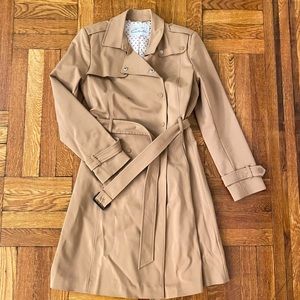 Black Rivet Women’s Beige Trench-coat Size S